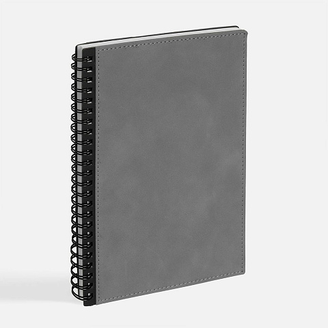 Ежедневник Notera, недатированный, серый - рис 5.