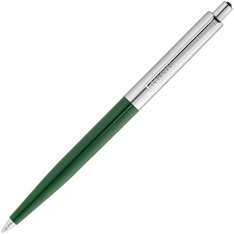 Ручка шариковая Senator Point Metal, зеленая - рис 4.