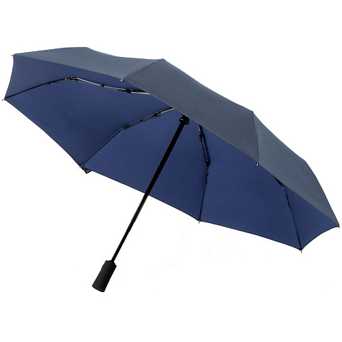 Складной зонт doubleDub, синий - рис 2.