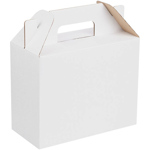 Коробка In Case S, ver.2, белая с крафтовым оборотом - рис 2.