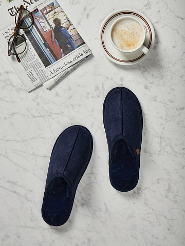 Тапочки Waltor, темно-синие - рис 4.