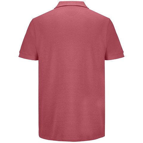 Рубашка поло унисекс Pacific, розовая (лососевая) - рис 3.