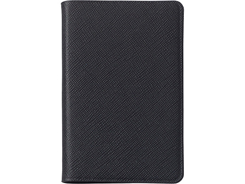 Футляр-книжка на 4-е карты с RFID Favor, черный - рис 2.