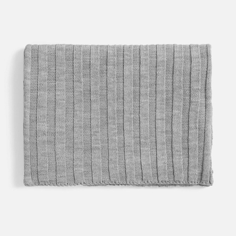 Шарф Metelitsa, серебристо-серый меланж - рис 2.