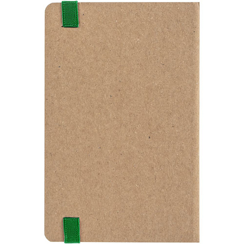 Ежедневник Eco Write Mini, недатированный, с зеленой резинкой - рис 5.