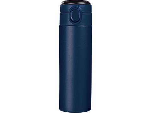 Вакуумная термокружка Waterline с медной изоляцией Bravo, 400 мл, тубус, темно-синий - рис 11.