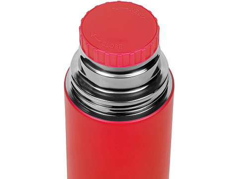 Термос Relaxika 101 (1 литр), красный (без лого) - рис 4.