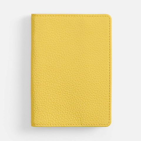 Обложка для паспорта Unison, желтая - рис 2.