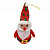 Светящаяся фигурка Деда Мороза (17 см) - миниатюра