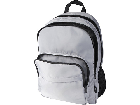 Рюкзак для ноутбука Trend Plus 15GRS из переработанного материала объемом 20 литров, серый - рис 5.