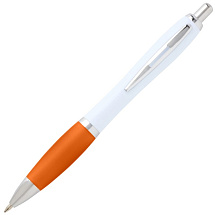 Nash шариковая ручка из переработанной пластмассы - Оранжевый (черные чернила)