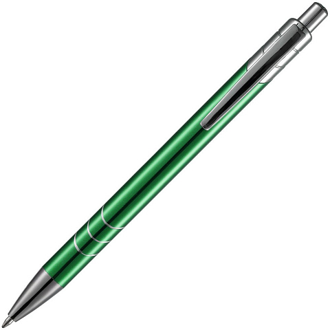 Ручка шариковая Underton Metallic, зеленая - рис 5.