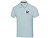 Рубашка поло унисекс Akoya из переработанного махрового материала - Cloud Blue - миниатюра - рис 8.