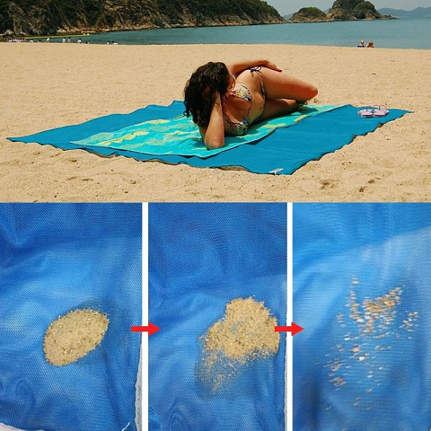 Пляжный коврик Антипесок - рис 3.