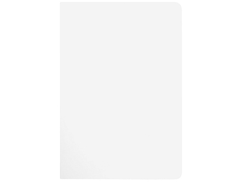 Бизнес-тетрадь А5 Pragmatic Contrast, 40 листов в клетку, белый с голубым срезом - рис 3.