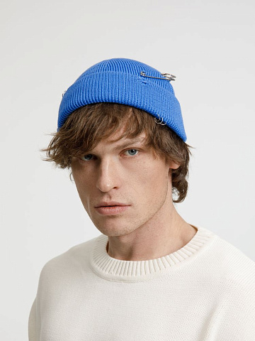 Шапка Pricker, синяя (аква) - рис 9.