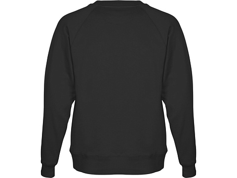 Свитшот оверсайз с рукавом реглан Belgrade, унисекс, черный - рис 3.