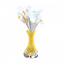 Светодиодные цветы в вазе