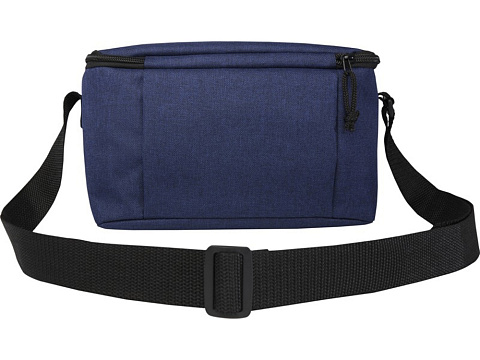 Tundra сумка-холодильник на 6 банок из переработанного РЕТ-пластика - Heather navy - рис 3.
