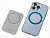 Магнитный беспроводной внешний аккумулятор MagnetIQ, 5000 mah, 10 W, серый Cool gray 7C - миниатюра - рис 5.