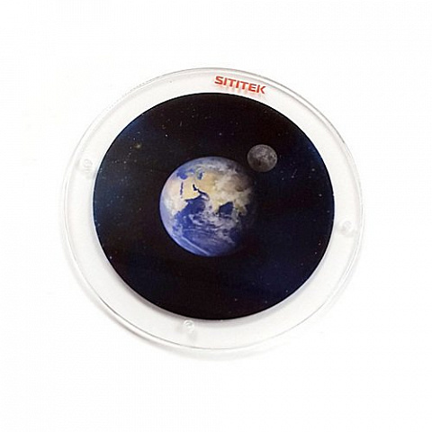 Проекционный диск "Звездное небо с Землей и Луной"
