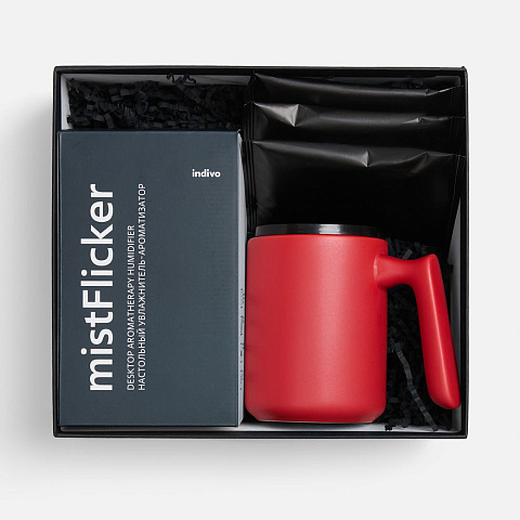 Набор «Микроклимат», черный с красным - рис 3.