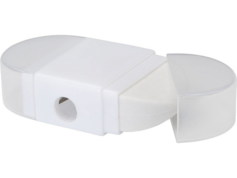 Velvi точилка для карандашей с ластиком - Белый - рис 3.