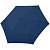 Зонт складной Carbonsteel Slim, темно-синий - миниатюра