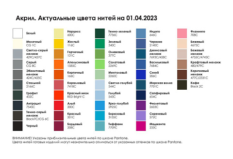 Плед Multicolor Net на заказ, S, акрил - рис 3.