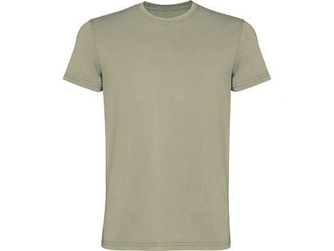 Футболка Corgi мужская, светлый хаки выстиранный