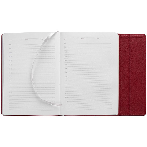 Ежедневник Flap, недатированный, красный - рис 8.