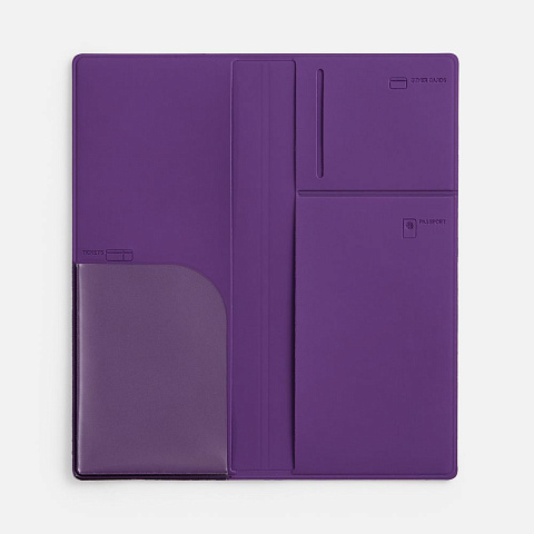 Дорожный органайзер Dorset, фиолетовый - рис 3.