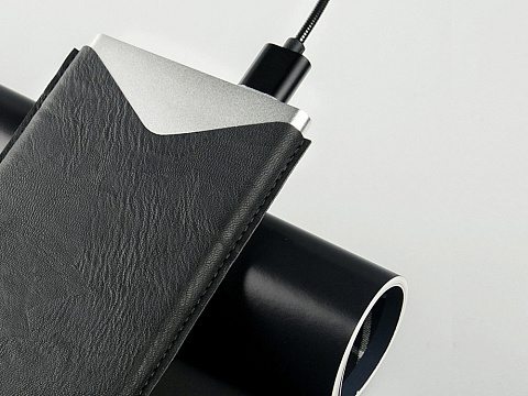 Внешний аккумулятор Rombica NEO AX70L, 7 000 мАч, алюминий, серебристый, чехол - рис 12.