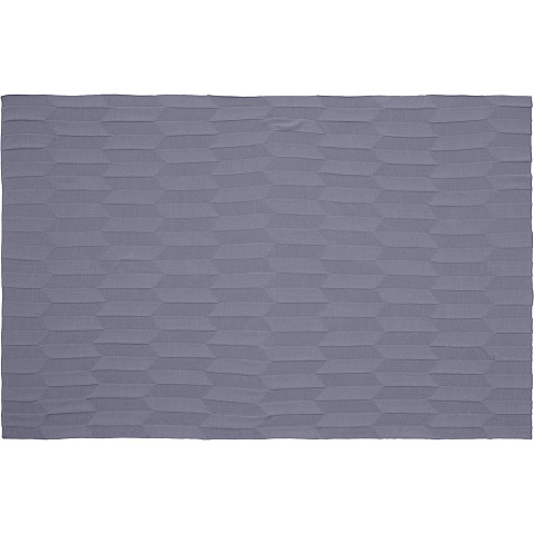 Плед Rombus, серый (стальной) - рис 5.