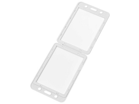 Держатель для бейджа Haven Transparent, белый - рис 4.