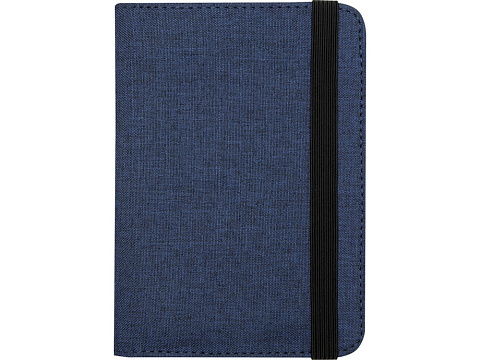 Ross Держатель паспорта с RFID-защитой из переработанного PET-пластика, сертифицированного согласно GRS - navy - рис 2.