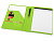 Папка для документов Делос, черный/зеленое яблоко - миниатюра - рис 2.