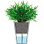Горшок для растений с автополивом (Графит) - миниатюра - рис 2.