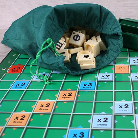 Настольная игра Тренажер Для Ума (Scrabble) - рис 2.