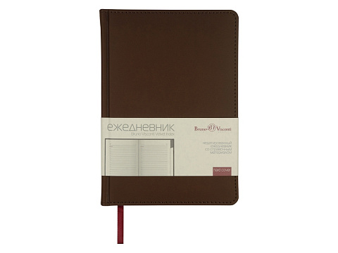 Ежедневник недатированный А5 Velvet Index (коричневый) (Р) - рис 2.