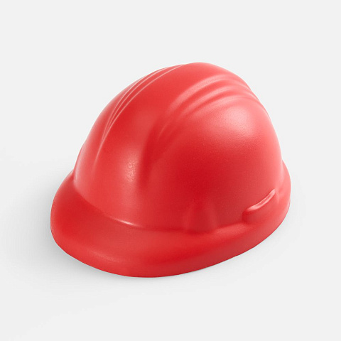 Антистресс «Каска», красный - рис 2.