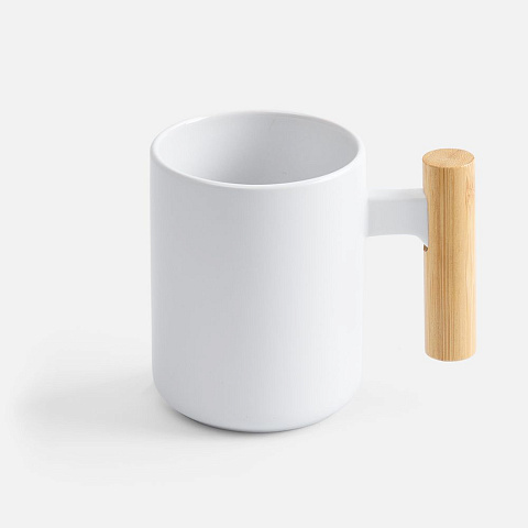 Кружка с ложкой Eco Fusion, белая - рис 5.