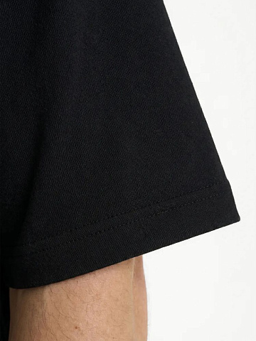 Футболка Oversize Premium 210, черная - рис 6.