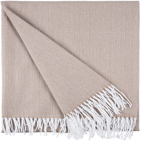 Плед «Гирвас», бежевый - рис 2.