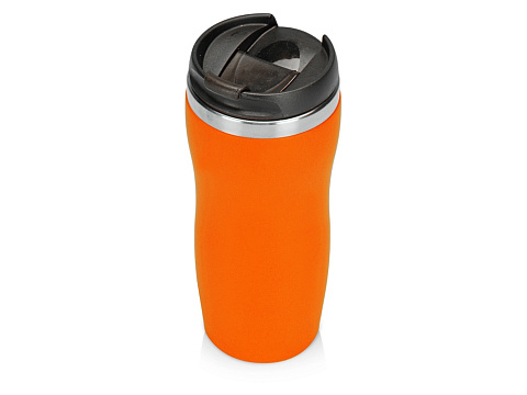 Подарочный набор c блокнотом С1, ручкой и термокружкой Mony Steel, оранжевый - рис 6.