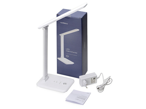 Настольная лампа Rombica LED FAROS, белый (квадратное основание) (Р) - рис 15.