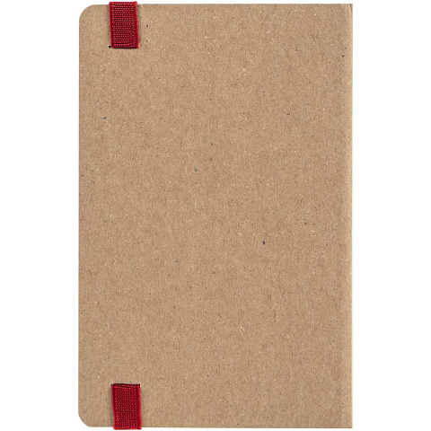 Ежедневник Eco Write Mini, недатированный, с красной резинкой - рис 5.