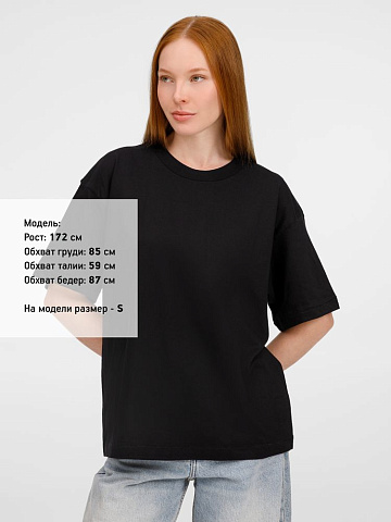 Футболка оверсайз унисекс Legacy, серый меланж - рис 5.