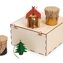 Подарочный набор Decoration Deluxe 2.0 с двумя видами варенья, натуральный