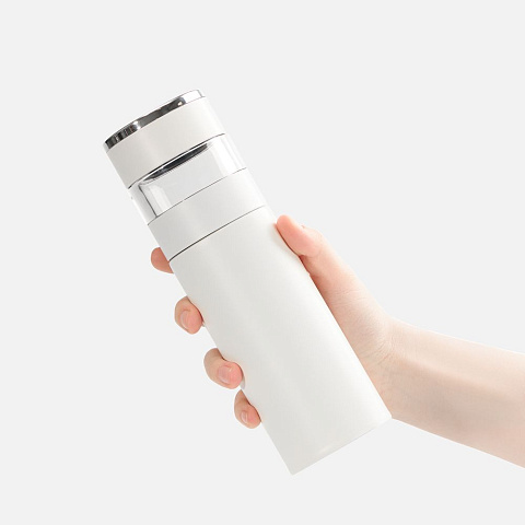 Смарт-бутылка с инфьюзером Thermory, белая - рис 6.